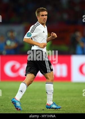 PHILIPP LAHM Deutschland BAYERN München FC & FC BAYERN München FC METALIST Stadion Charkow UKRAINE 13. Juni 2012 Stockfoto