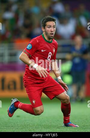 JOAO MOUTINHO PORTUGAL SPORTING Lissabon PORTUGAL & SPORTING Lissabon METALIST Stadion Charkow UKRAINE 17. Juni 2012 Stockfoto