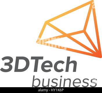 Optische Technologie-Konzept, Multimedia-Geschäft Stock Vektor