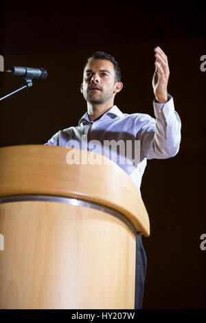 Führungskraft eine Rede im Conference center Stockfoto