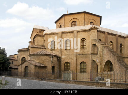 Bild von der Basilica di San Vitale in Ravenna, Emilia-Romagna, Italien.  Sterben Sie Basilica di San Vitale in Ravenna, Emilia-Romagna, Italien. Stockfoto