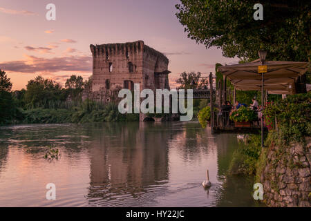 Borghetto Sul Mincio, Italien Stockfoto