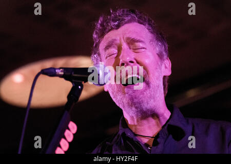 Gijón, Spanien. 31. März 2017. Irische Songwriter, Glen Hansard, funktioniert live-Gijon Musikfestival in Acapulco Mitte am 31. März 2016 in Gijon, Spanien. © David Gato/Alamy Live-Nachrichten Stockfoto