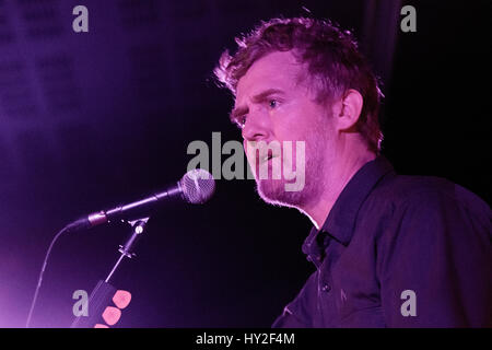 Gijón, Spanien. 31. März 2017. Irische Songwriter, Glen Hansard, funktioniert live-Gijon Musikfestival in Acapulco Mitte am 31. März 2016 in Gijon, Spanien. © David Gato/Alamy Live-Nachrichten Stockfoto