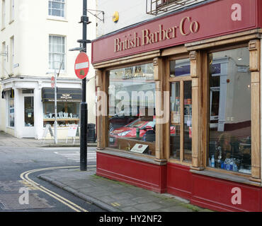 Um Clifton einen wohlhabenden Vorort von Bristol England UK Stockfoto