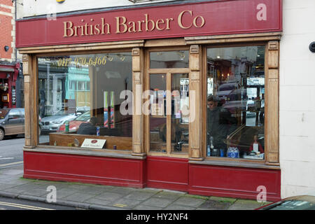 Um Clifton einen wohlhabenden Vorort von Bristol England UK Stockfoto