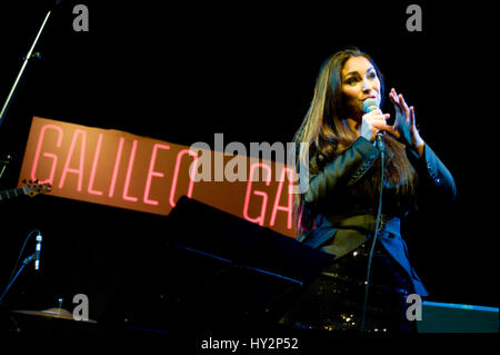 Celia Flores, Tochter von Marisol, präsentiert ihr neuen Album De Marisol ein Pepa Flores in Sala Galileo Galilei, Madrid. Stockfoto