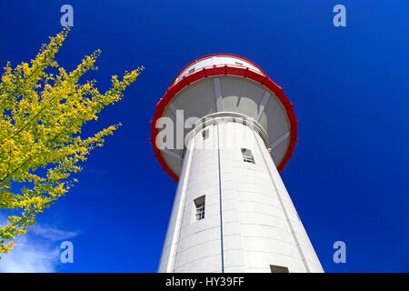 Wasserturm am Suido Koen Park Nagaoka Stadt Niigata, Japan Stockfoto