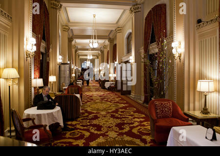 Willard InterContinental Hotel Peacock Alley - Washington, DC USA Stockfoto