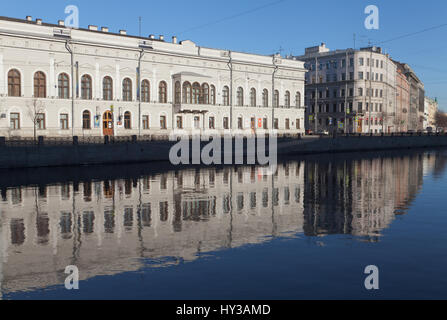 Fabergé-Museum in Sankt Petersburg, Russland. Stockfoto