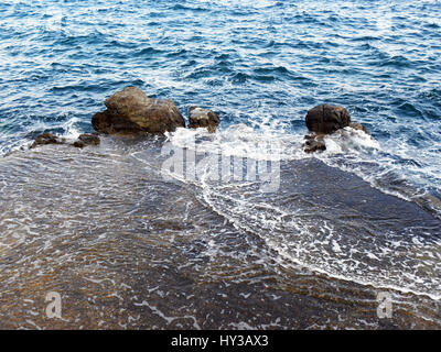 Adria-Küste zwischen Opatija und Lovran, Kroatien, Europa, 7 Stockfoto