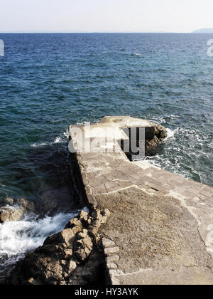 Adria-Küste zwischen Opatija und Lovran, Kroatien, Europa, 14 Stockfoto