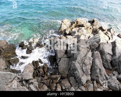 Adria-Küste zwischen Opatija und Lovran, Kroatien, Europa, 15 Stockfoto