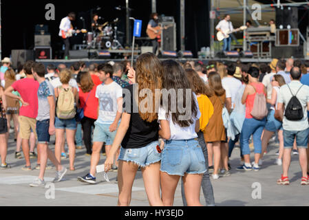 VALENCIA, Spanien - JUN 10: Menschen am Festival de Les Arts am 10. Juni 2016 in Valencia, Spanien. Stockfoto