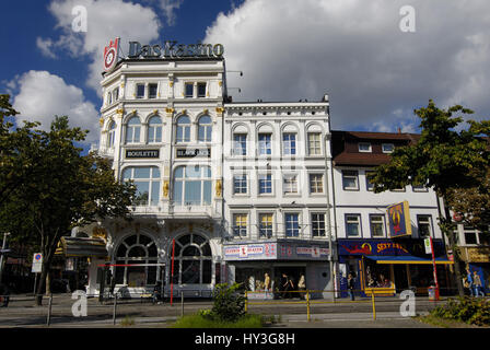 Deutschland, Hamburg, Stadt, Städte, Gro? Stadt, Gro? Städte, Tag, Tags¸ber, Hamburger, Bezirk, Reeperbahn, Rot Licht Viertel, Saint, Pauli, Casino, Casino, Stockfoto