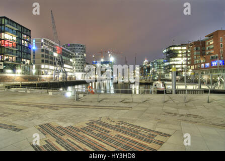 Traditionelle Schiff Hafen in den sandigen Tor Hafen, kaiserlichen Kai und sandigen Tor Kai im Hafen Stadt Hamburg, Deutschland, Europa, Traditionsschif Stockfoto