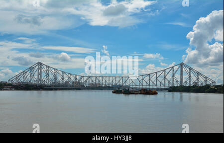 Howrah Bridge, Kolkata Stockfoto