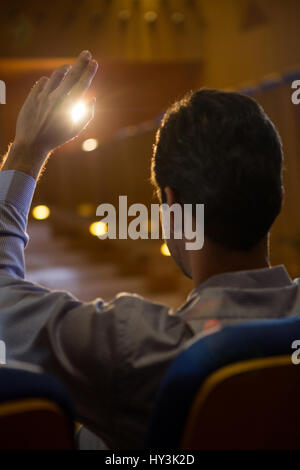 Führungskräfte in Unternehmen aktiv im Conference center Stockfoto