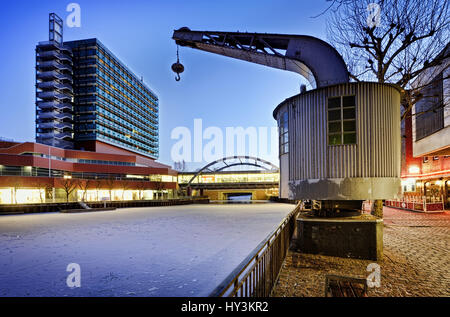 Stadtzentrum Bergdorf und Serrahn in Mountain Village, Hamburg, Deutschland, Europa, City-Center Bergedorf Und Serrahn in Bergedorf, Deutschland, E Stockfoto