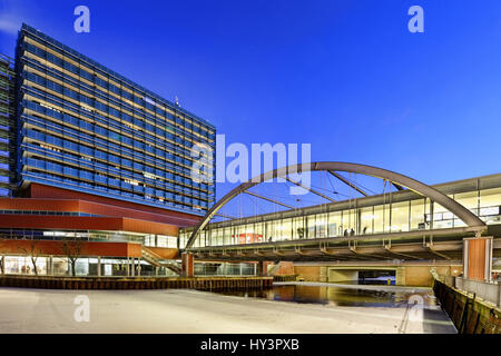 Stadtzentrum Bergdorf und Serrahn in Mountain Village, Hamburg, Deutschland, Europa, City-Center Bergedorf Und Serrahn in Bergedorf, Deutschland, E Stockfoto