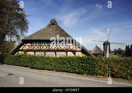 Freilichtmuseum Rieck Haus in Curslack, 4 und sumpfige Land, Hamburg, Deutschland, Europa, Freilichtmuseum Rieck-Haus in Curslack, Vier-Und Marschlande, D Stockfoto