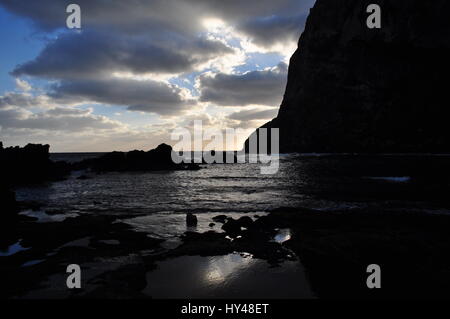 Sonnenaufgang in Jeju Island Stockfoto