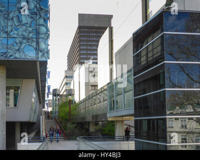 AKH Allgemeines Krankenhaus (AKH), Anna Spiegel Forschung Gebäude der medizinischen Universität (Medical University), Wien, Wien, 09. Al Stockfoto