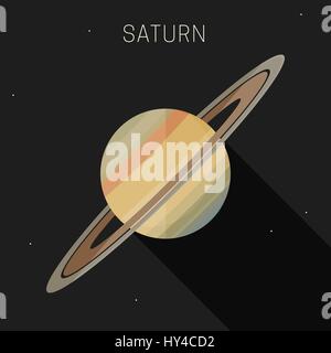 Planet Saturn Stock Vektor