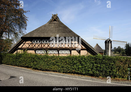 Freilichtmuseum Rieck Haus in Curslack, 4 und sumpfige Land, Hamburg, Deutschland, Europa, Freilichtmuseum Rieck-Haus in Curslack, Vier-Und Marschlande, D Stockfoto