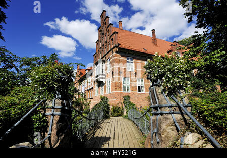 Das Bergedorfer Schloss in Hamburg, Deutschland, Das Bergedorfer Schloss in Hamburg, Deutschland Stockfoto