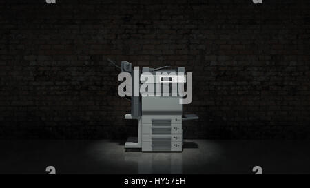 Büro-Multifunktionsdrucker Stockfoto