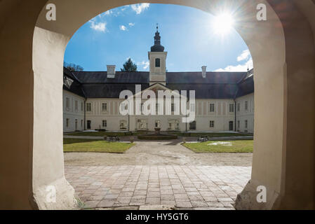 Das Herrenhaus in Svaty Anton, Slowakei Stockfoto