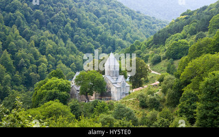 Haghartsin ist ein 13. Jahrhundert Kloster in der Nähe der Stadt Dilijan in der Provinz Tawusch Armenien. Stockfoto