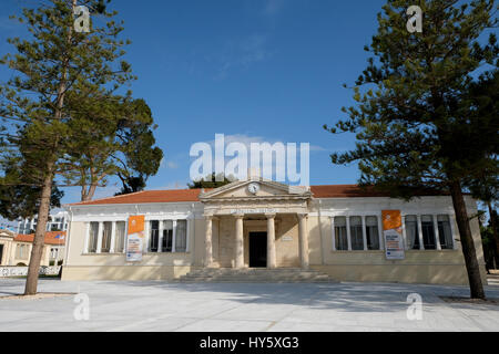 Rathaus von Paphos. 28. Oktober-Platz. Paphos, Paphos, Zypern. Stockfoto