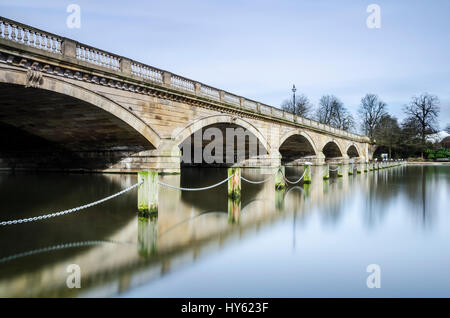 Serpentine Bridge, Hyde Park Stockfoto