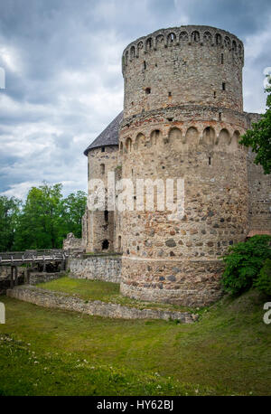 Lettland, CESIS - ca. Juni 2014: Cesis Schloss (Wenden) in Lettland Stockfoto