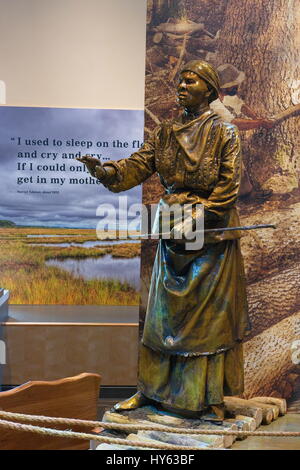 Harriet Tubman Underground Railroad State Park und Besucherzentrum Stockfoto