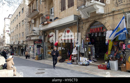 Ben-Yehuda-Straße Tel Aviv Israel Stockfoto