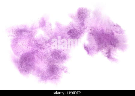Leichte violette Fleck. Abstrakte Aquarell Hintergrund Stockfoto