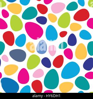 Abstrakte spot Urlaub Muster. Ostern nahtlose Hintergrund. drop Ornament Stock Vektor