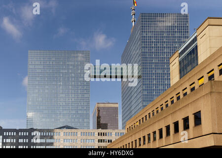 Die moderne industrielle Gebäude in Brüssel, Belgien Stockfoto