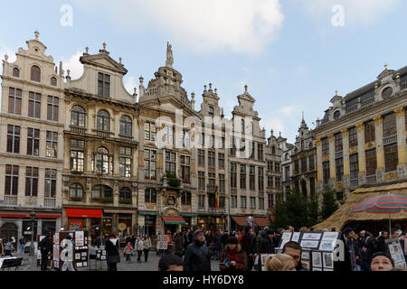 Zentraler Platz in Brüssel, Belgien Stockfoto