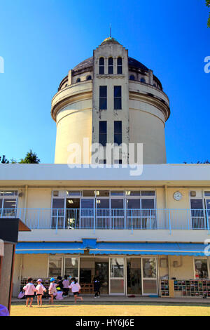 Alte Nogata Wasserturm in Nakano Tokyo Japan Stockfoto