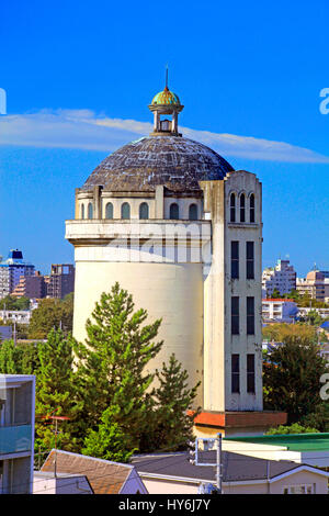 Alte Nogata Wasserturm in Nakano Tokyo Japan Stockfoto