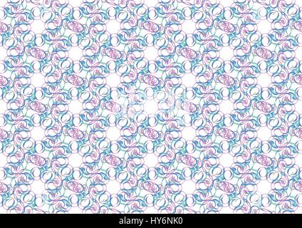 Textur mit kleinen Blättern Stock Vektor