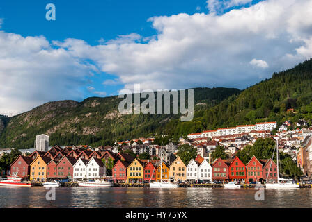 Bergen, Norwegen Stockfoto