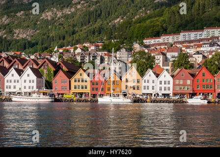 Bergen, Norwegen Stockfoto