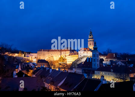Cesky Krumlov, Tschechische Republik Stockfoto