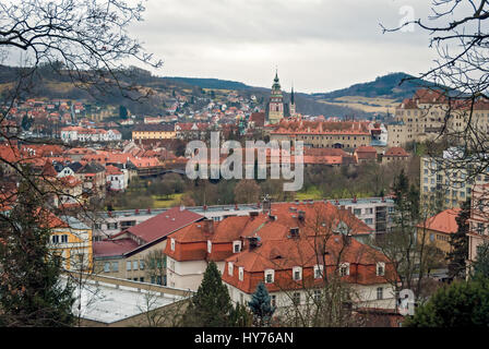 Cesky Krumlov, Tschechische Republik Stockfoto