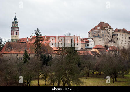 Cesky Krumlov, Tschechische Republik Stockfoto